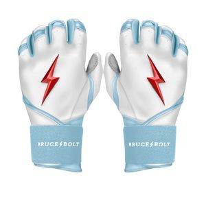Premium pro long cuff Bruce Bolt batting gloves